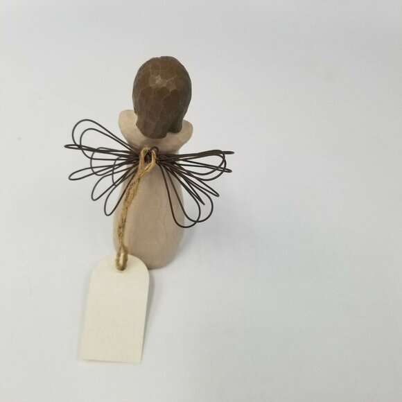 Willow Tree Angel Sign for Love 4.5 in Figure Sculpture Susan Lordi Demadaco - Picture 2 of 3